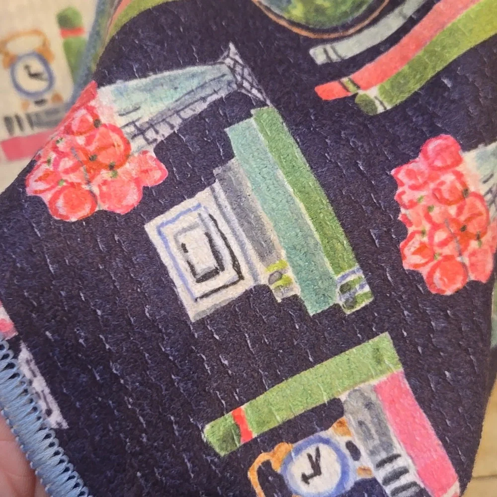 Keva Patterned Tea Towel